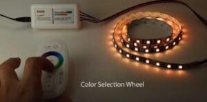 SET za RGB LED trak RF2,4G DC12-24V 6A/kanal daljinski upravljalnik + kontroler - slika 13