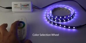 SET za RGB LED trak RF2,4G DC12-24V 6A/kanal daljinski upravljalnik + kontroler - slika 14