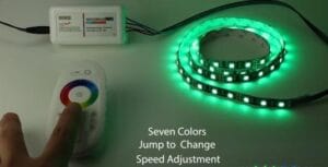 SET za RGB LED trak RF2,4G DC12-24V 6A/kanal daljinski upravljalnik + kontroler - slika 15