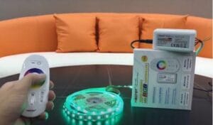 SET za RGB LED trak RF2,4G DC12-24V 6A/kanal daljinski upravljalnik + kontroler - slika 16