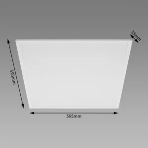 LED panel 48W vgradni 4000K 4800-5360lm 595x595mm IP44/20+ napajalnik HUGO - slika 4