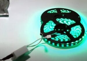 SET za RGB LED trak IR 72W 12V 6A daljinski upravljalnik + kontroler 44 tipk - slika 8