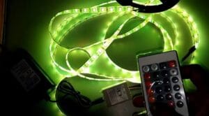 SET za RGB LED trak IR DC12V 72W 6A daljinski upravljalnik + kontroler 24 tipk - slika 6