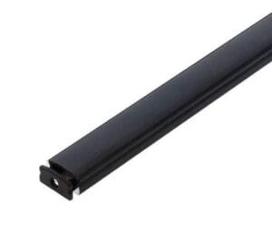 ALU profil NADGRADNI ČRN 2m za LED trak 17,4x7 - komplet - slika 7