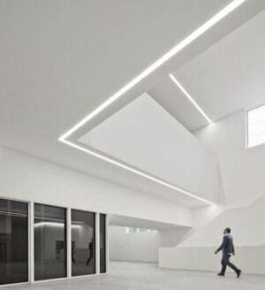 ALU profil VGRADNI 2m za več LED trakov 35x50 - komplet - slika 12