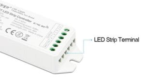Kontroler Mi-light za RGB+CCT LED trak RF2.4G DC12-24V 6A/kanal FUT039 - slika 7