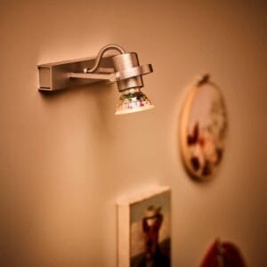 LED sijalka GU10 1W 90lm 120° steklena - slika 5