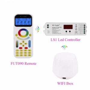 Kontroler Mi-light za KATERIKOLI LED trak RF2.4G DC12-24V 6A/kanal WiFi LS1 - slika 13