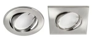 Vgradni okvir pregibni za LED sijalko GU10 ali GU5.3/MR16 BONO IP20 - slika 5