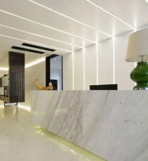 ALU profil VGRADNI 2m za več LED trakov 35x50 - komplet - slika 16