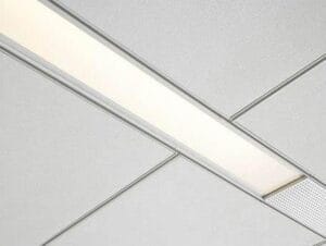 ALU profil VGRADNI 2m za dvojni LED trak 20x30 - komplet - slika 15