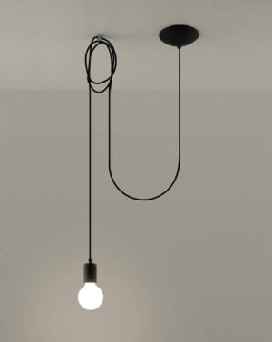 Viseča svetilka 1xE27 za LED IP20 EDISON 1 - slika 6