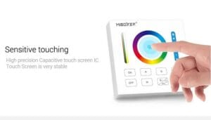 Stenski UPRAVLJALNIK Mi-light nadgradni SMART RGB/RGBW/RGB+CCT 1-cona FUT-B0 - slika 9