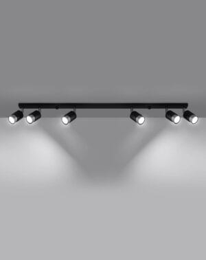 Svetilka 6xGU10 za LED IP20 RING 6L krom - slika 6