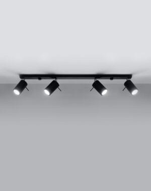 Svetilka 4xGU10 za LED IP20 RING 4L - slika 12