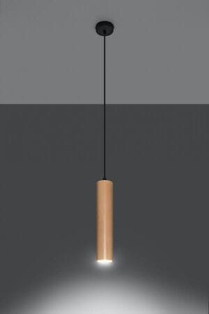 Viseča svetilka 1xGU10 za LED IP20 LINO les - slika 4