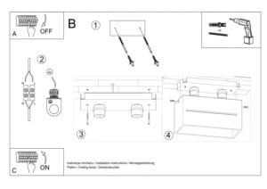 Stropna svetilka G9 za LED IP20 LOBO - slika 32
