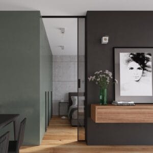 Stenska svetilka 1xE27 za LED IP20 ARIZ beton - slika 6