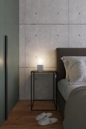 Stenska svetilka 1xE27 za LED IP20 ARIZ beton - slika 7
