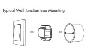 LED zatemnilnik-dimmer za v dozo V1-H 12-48VDC IP20 - slika 3