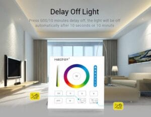 Stenski UPRAVLJALNIK Mi-light nadgradni SMART RGB/RGBW/RGB+CCT 1-cona FUT-B0 - slika 10