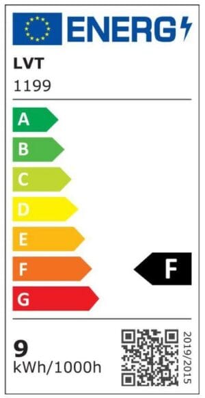 LED talna svetilka 9W 4000k 500lm IP54 120° LORETO 80cm - slika 10