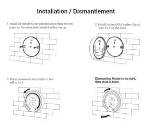 Stenski LED upravljalnik Mi-Light FUT087 za MONO LED trakove - slika 9