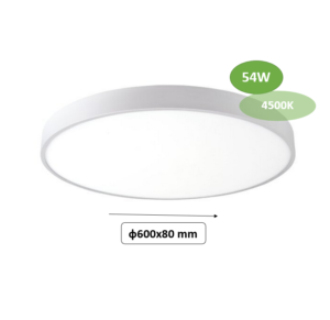 LED stropna svetilka 54W 4050lm fi600mm IP20 120° - slika 9