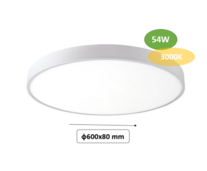 LED stropna svetilka 54W 4050lm fi600mm IP20 120° - slika 10