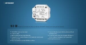 LED zatemnilnik-dimmer za v dozo V1-B 100-240VAC IP20 - slika 6