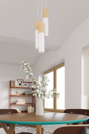 Viseča svetilka 3xGU10 za LED IP20 PABLO 3P - slika 7