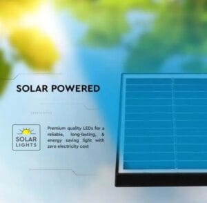 LED solarna vrtna svetilka 2W 40lm IP65 - slika 4