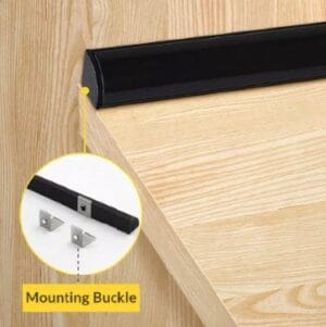 ALU profil KOTNI ČRN 2m LED trak 15,8x15,8 - komplet - slika 9