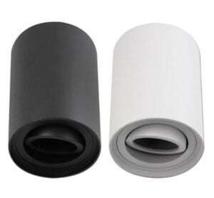 Stropna svetilka 1xGU10 za LED IP20 gibljivo ohišje okrogla - slika 12