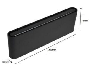LED stenska svetilka 1x3W/6W/9W 4000K 60° IP54 - slika 4