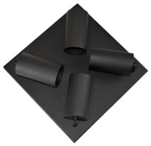 Svetilka 4xGU10 za LED IP20 FARGO kvadratna - slika 8
