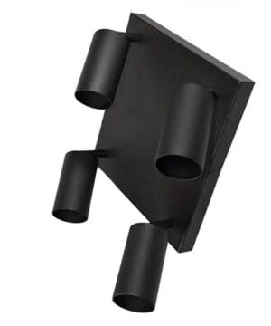 Svetilka 4xGU10 za LED IP20 FARGO kvadratna - slika 4