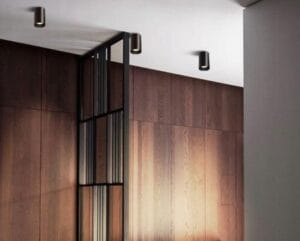 Stropna svetilka 1xGU10 za LED 80x84mm IP20 gibljivo ohišje okrogla - slika 15