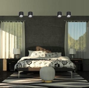 Stropna svetilka 1xGU10 za LED IP20 gibljivo ohišje okrogla - slika 19