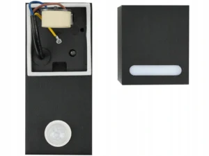 Stenska svetilka 1xGU10 za LED IP44 120° FOREST s senzorjem - slika 11