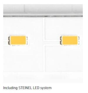 LED stenska svetilka 4,5W 3000k 350lm IP54 STEINEL – hišna označba - slika 5