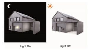 LED stenska svetilka 4,5W 3000k 350lm IP54 STEINEL – hišna označba - slika 3