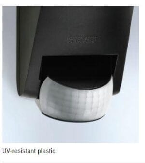 Stenska svetilka 1xE27 za LED IP44 STEINEL s senzorjem - slika 6