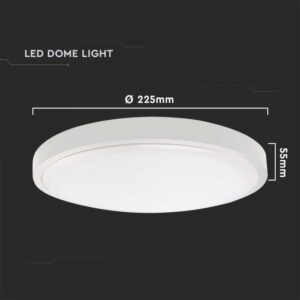 LED plafonjera 18W 1800lm IP44 VT - slika 7