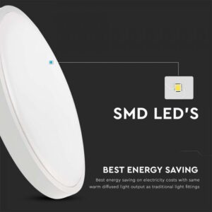 LED plafonjera 18W 1800lm IP44 VT - slika 5
