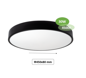 LED stropna svetilka 30W 2250lm 400mm IP20 120° - slika 7