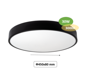 LED stropna svetilka 30W 2250lm 400mm IP20 120° - slika 8