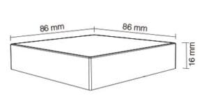 Stenski UPRAVLJALNIK Mi-light nadgradni RGB+CCT FUT-B4 - slika 13