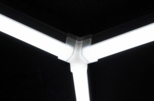 Modularni sistem razsvetljave HEXAGON LED 192W 3500K 297x206 cm - slika 6