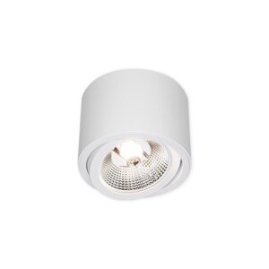 Stropna svetilka 1xGU10 AR111 za LED 139x100mm IP20 gibljivo ohišje okrogla - slika 13